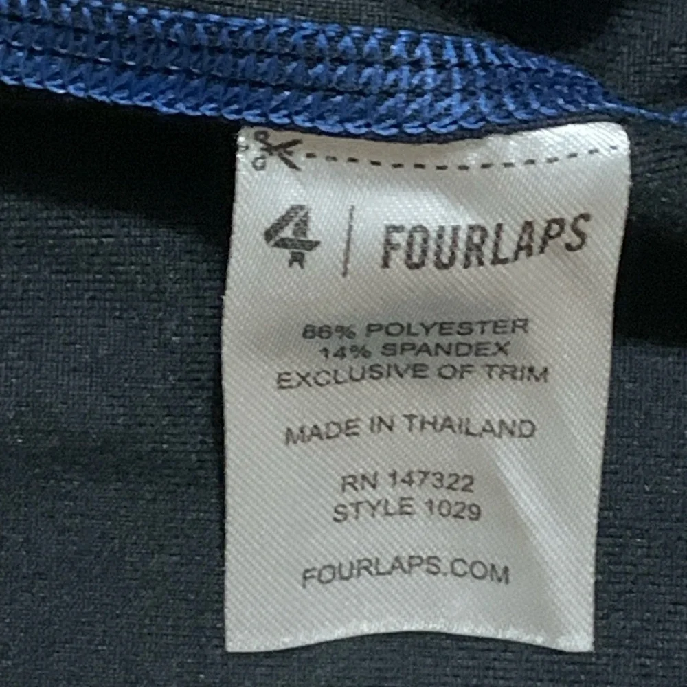 Four laps venture pullover mens half zip